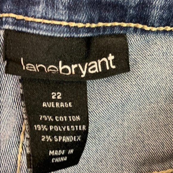 Lane Bryant Sz 22 NWT Jegging Flare Denim Jeans - Picture 4 of 6